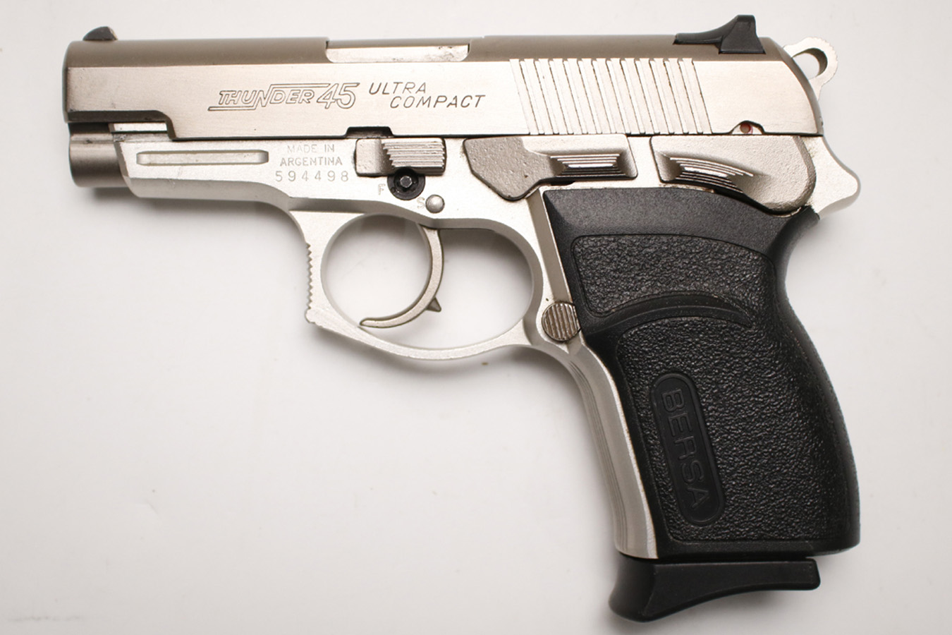 BERSA Thunder 45 Ultra Compact 45ACP Police Trade-In Pistol